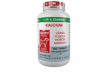 Giom S Kalcium 180 tbl+25%zdarma