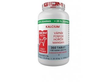 Giom S Kalcium 360 tbl+25%zdarma