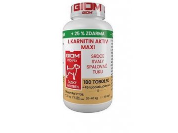 Giom S L-karnitin Aktiv 60 MAXI tbl+25%zdarma