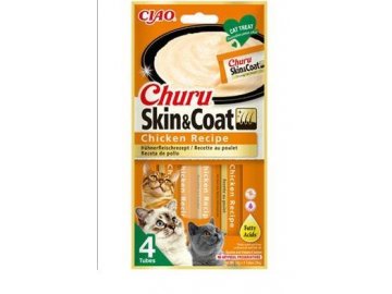 Churu Cat Skin&Coat Chicken Recipe 4x14g