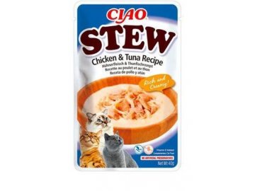 Churu Cat CIAO Stew Chicken&Tuna Recipe 40g