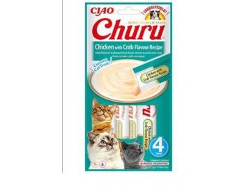 Churu Cat Chicken with Crab Flavour Recipe 4x14g