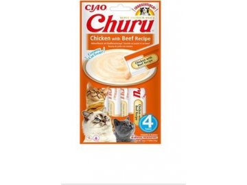 Churu Cat Chicken with Beef Recipe 4x14g
