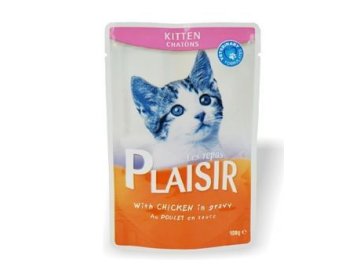 Plaisir cat kapsička kitten kuřecí 100g