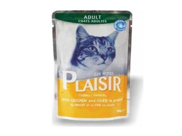 Plaisir cat kapsička kuřecí+játra 100g