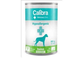 Calibra VD Dog konz. Hypoallergen. Rabbit&Insect 400g
