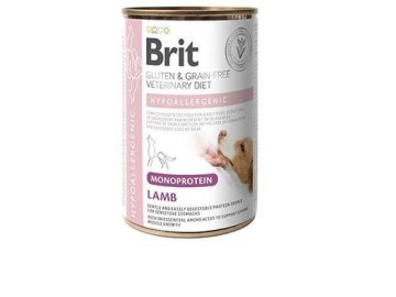 Brit VD Dog GF konz Hypoallergenic Monoprotein Lamb 400g