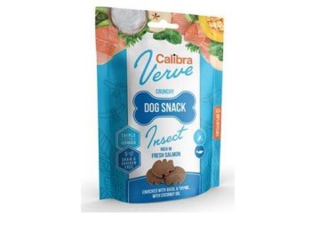 Calibra Dog Verve Crunchy Snack Insect&Salmon 150g