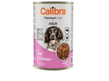 Calibra Dog Premium konz. with Veal&Chicken 1240g