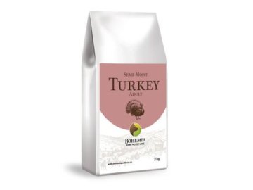 BOHEMIA SEMI MOIST Adult Turkey 2kg