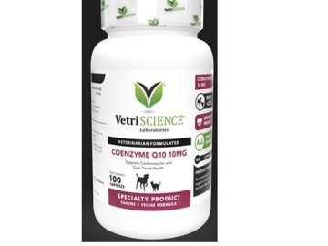 VetriScience CoQ10 Healthy Heart Caps.for Dog and Cat