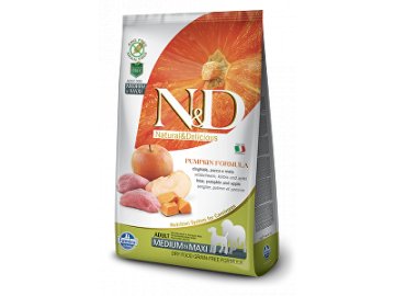 N&D GF Pumpkin DOG Adult M/L Boar & Apple 12kg