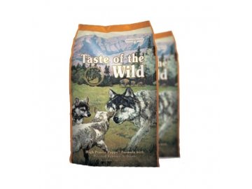 Taste of the Wild High Praire Puppy 2 x 12,2 kg