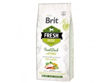 Brit Dog Fresh Duck & Millet Active Run & Work 12kg