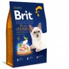 brit premium cat by nature indoor chicken 8kg