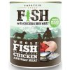 Topstein konz. Fish with Chicken & Beef Meat 800g