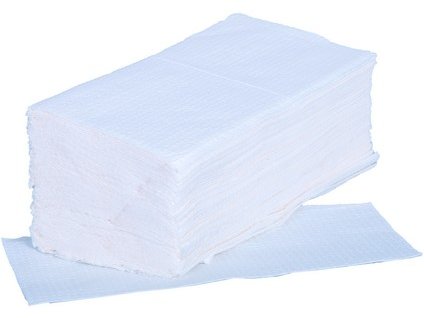 Papierové uteráky ZIK-ZAK, biele