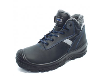 Členková zimná obuv CERBIATTO MF S3 HRO CI SRC, čierna