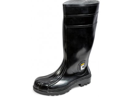 Gumáky EUROFORT S5 SRC čierna, žltá