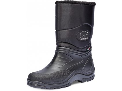 Zateplené čižmy COLDMAX, čierna