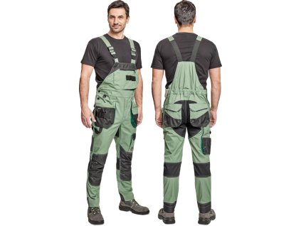 Pánske pracovné nohavice s trakmi - DAYBORO