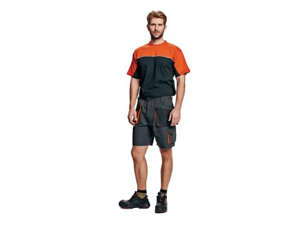 Pánske pracovné šortky EMERTON, čierne