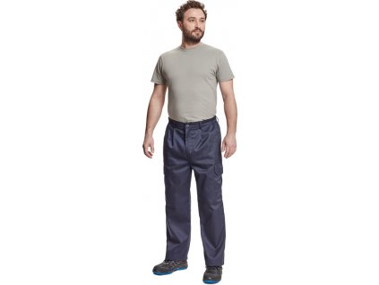 Pánske pracovné nohavice s elastickým pásom- FF JOHAN