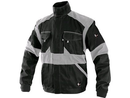 Blúza CXS LUXY EDA, pánska, čierno-šedá