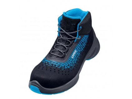 Perforované šnurovacie členkové topánky UVEX 6831 1 G2 S1 SRC