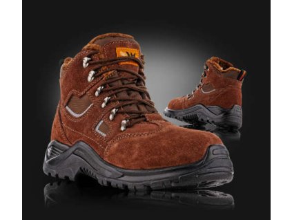 Kotníková pracovná obuv zimná 3170-O1W SAN MARINO