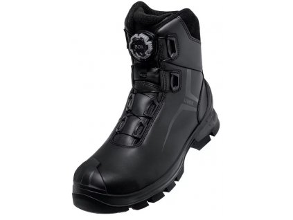 Vysoká čierna obuv uvex 2 6536 MACSOLE BOA S3L CI HI HRO SC SR
