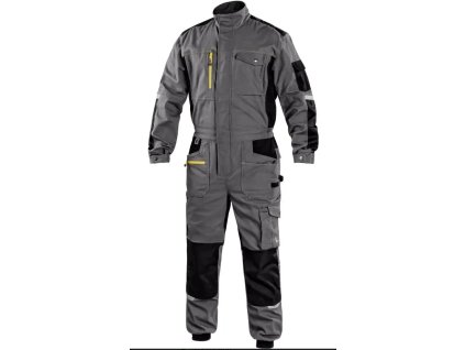 Kombinéza CXS STRETCH, pánska, šedo-čierna