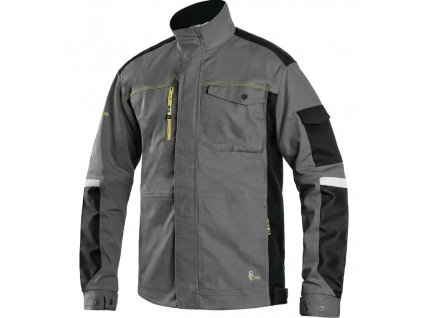 Blúza CXS STRETCH, 170-176CM, pánska, šedo-čierna