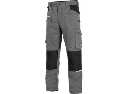 Nohavice CXS STRETCH, 170-176CM, pánske, šedo - čierne