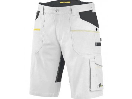 Kraťasy CXS STRETCH pánske, bielo-šedé