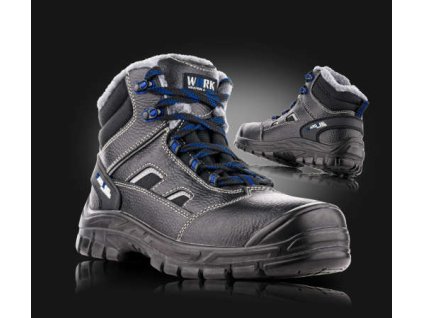 BRUSEL 2880-O2W pracovná členková zimná obuv