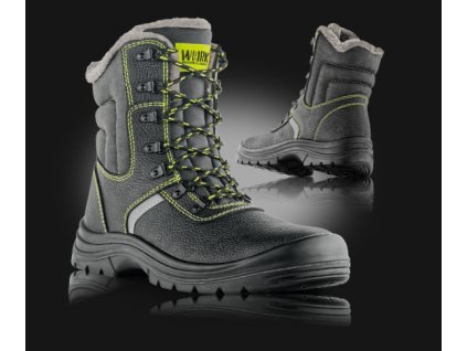 FALUN 3290-S3W bezpečnostná poloholeňová zimná obuv