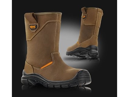 EDINBURGH 5180-O2 pracovná poloholeňová obuv