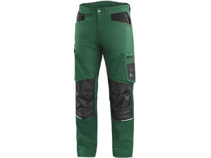 Nohavice CXS SOLIS FLEX, pánske, zeleno-čierne