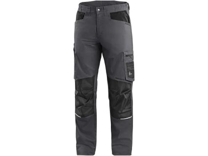 Nohavice CXS SOLIS FLEX, pánske, šedo-čierne