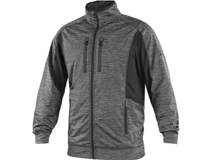 Mikina CXS LEONIS, pánska, šedo - čierna