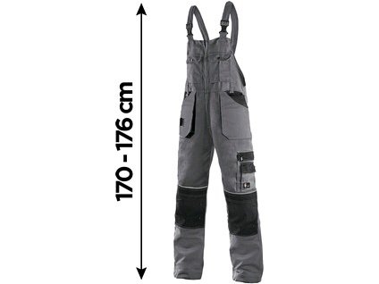 Montérky CXS ORION KRYŠTOF, 170-176cm, pánske, šedo-čierne