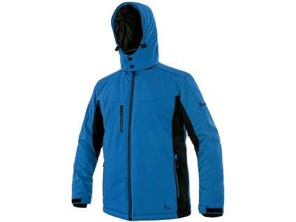 Bunda CXS VEGAS, zimná, pánska, modro-čierna