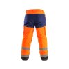 Pánske reflexné nohavice CARDIFF, zimné, oranžové