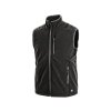 Pánska softshell vesta TOPEKA, čierna
