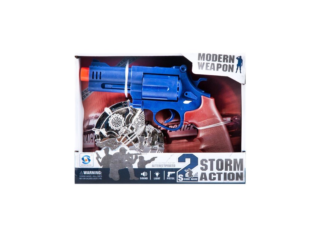 pistol odznak policia 13732