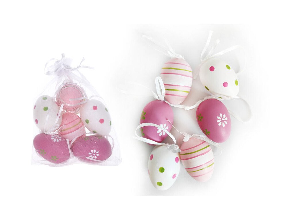 vajicko pl.malov.6cm 6ks 30867