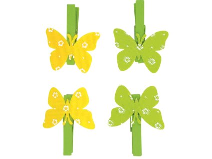 motyl 4cm zapich.4ks 11865