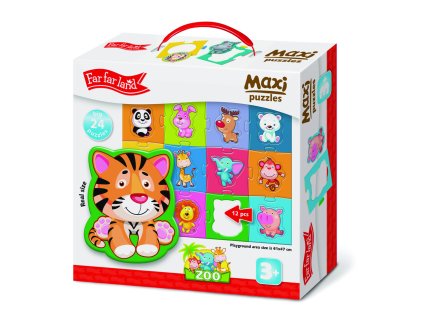 puzzle maxi zoo 19501