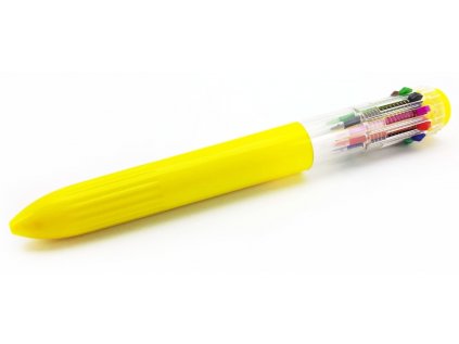 Guľôčkové pero 10 farieb 22cm